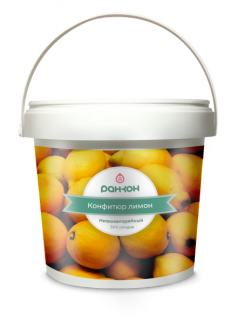 Низкокалорийный лимонный конфитюр (30% плодов)